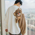Unisex Plush Loose Lamb Velvet Bear Sweater